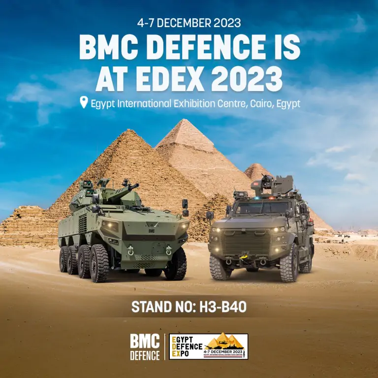 BMC DEFENCE IS AT EDEX 2023